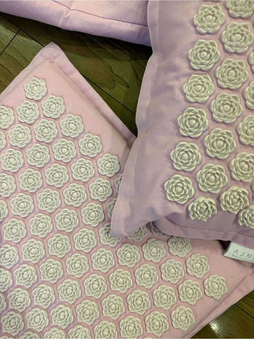 Acupressure Mat & Pillow Set - Pink for Relaxation